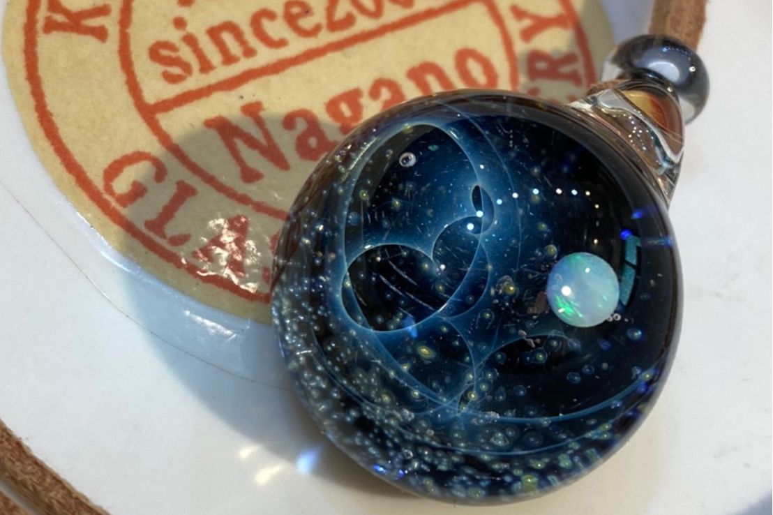 宇宙ガラス体験